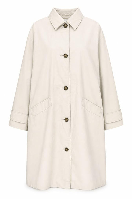 Womens UK Size 16 ASOS DESIGN Beige Trench Coat