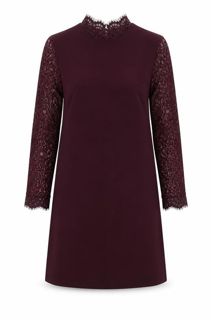 Topshop Women's Purple Shift Dress Size 10