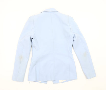 River Island Women's Blue Blazer M Lined Spring