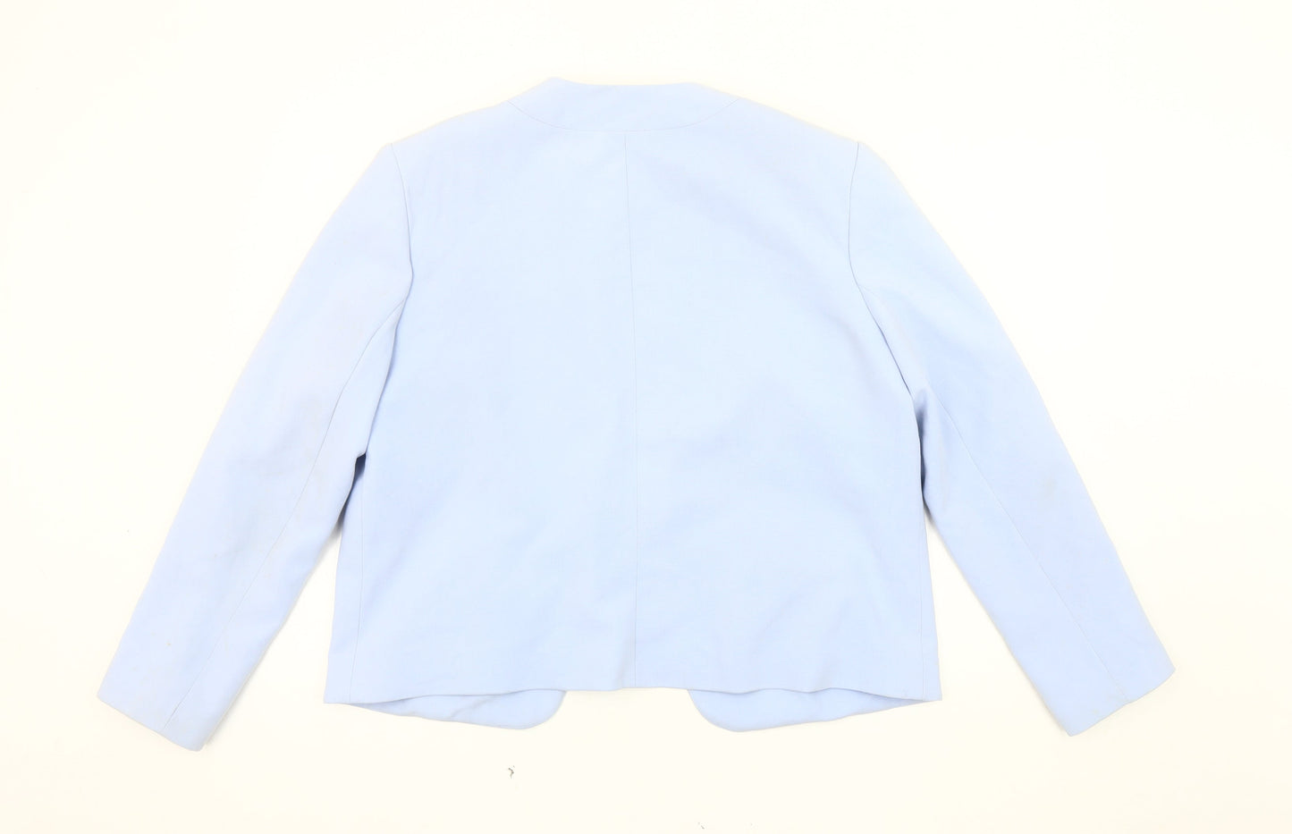 ASOS Women's Blue Blazer - Size 18, Regular Fit