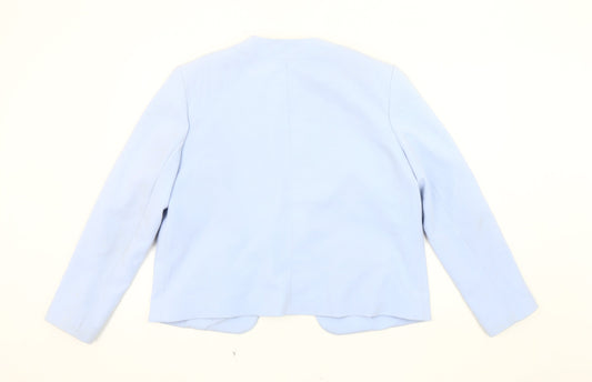 ASOS Women's Blue Blazer - Size 18, Regular Fit