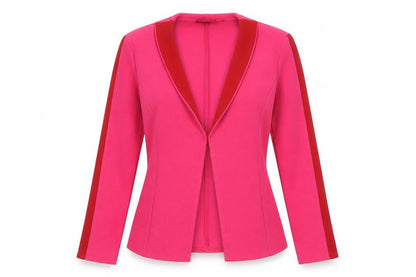 Womens UK Size 8 PRETTYLITTLETHING Regular Pink Blazer