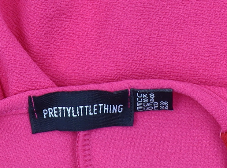 PrettyLittleThing Pink Women's Blazer Size 8