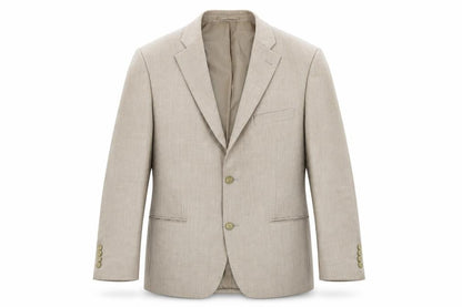 Mens UK Size 40 Greenwoods Regular Beige Suit Jacket