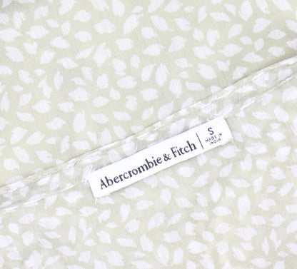 Abercrombie & Fitch Women's Green Wrap Blouse Size S