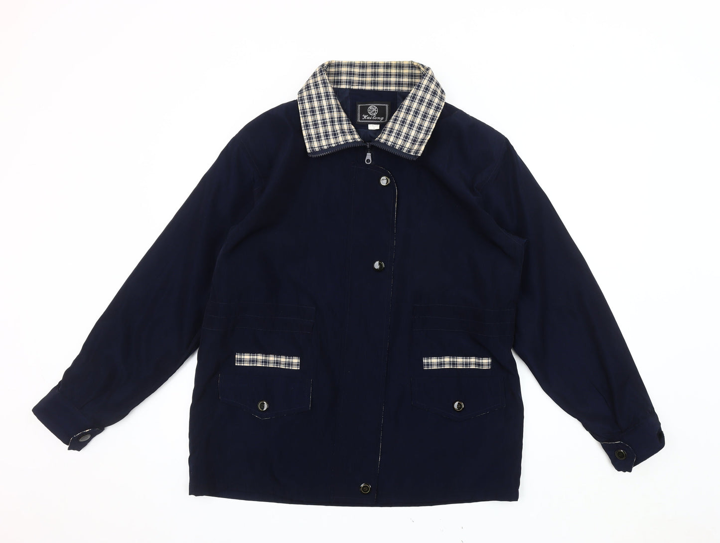 Hai Long Men's Blue L Basic Cotton Jacket
