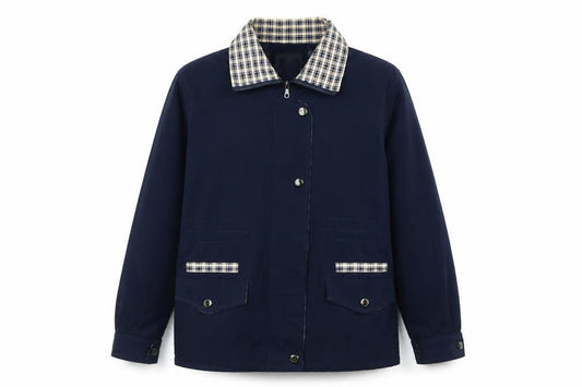 Hai Long Men's Blue L Basic Cotton Jacket