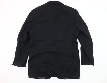 Marks and Spencer Men's Charcoal 42L Wool Blazer