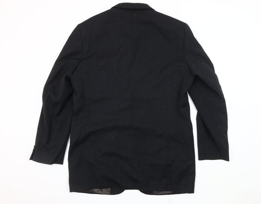 Marks and Spencer Men's Charcoal 42L Wool Blazer
