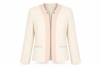 Front view of Principles Ivory Women's Suit Jacket, size 14