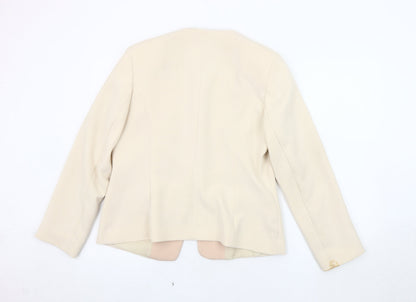 Principles Ivory Women's Suit Jacket Size 14