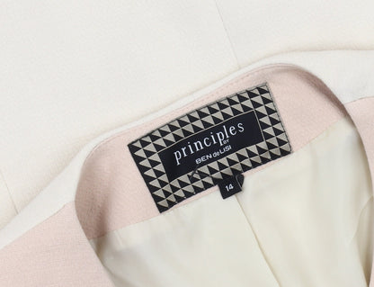 Principles Ivory Women's Suit Jacket Size 14