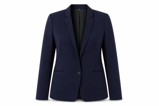 The Kooples Women's Blue Polka Dot Blazer, Size 8