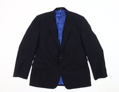 Mens UK Size 38 Magee Regular Blue Suit Jacket