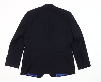 Mens UK Size 38 Magee Regular Blue Suit Jacket