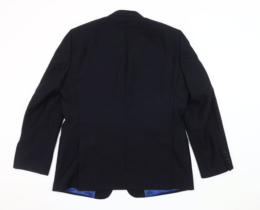 Mens UK Size 38 Magee Regular Blue Suit Jacket