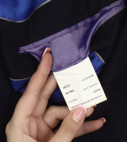 Mens UK Size 38 Magee Regular Blue Suit Jacket