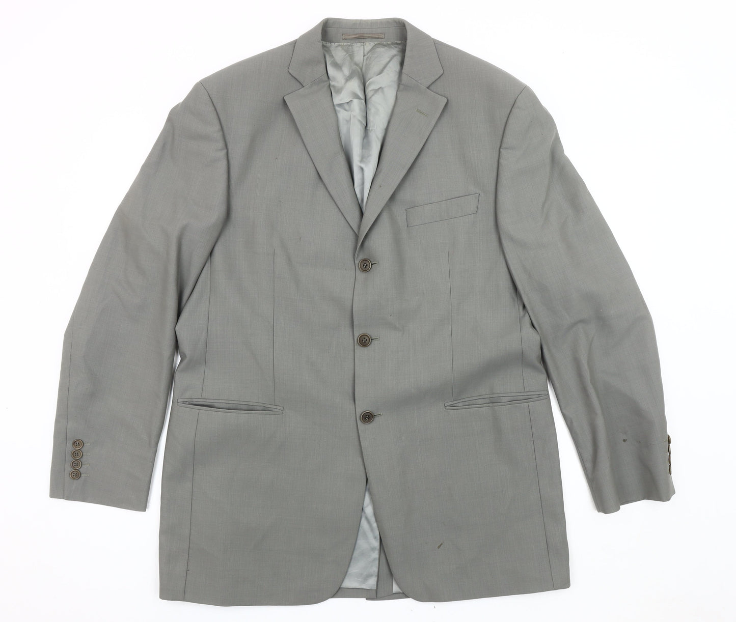 Mens UK Size 42 Marks and Spencer Regular Grey Suit Jacket