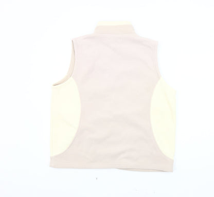 Womens UK Size M Bonmarché Beige Bodywarmer