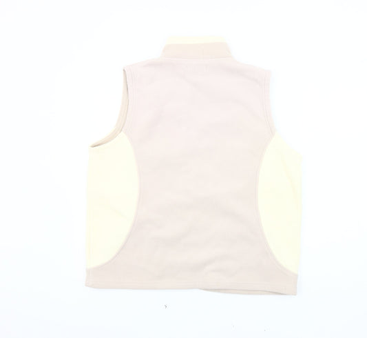 Womens UK Size M Bonmarché Beige Bodywarmer