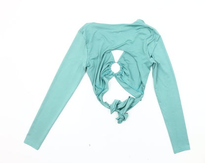 PrettyLittleThing Women’s Green Long Sleeve Top