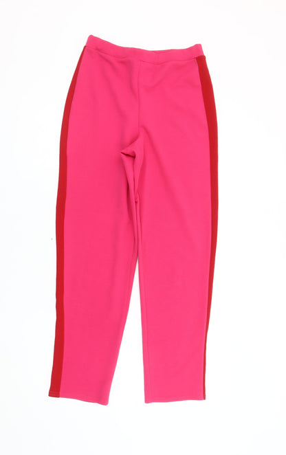 Pretty Little Thing Women's Pink Trousers Size 10