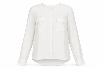 Womens UK Size 18 ESMARA White  Blouse