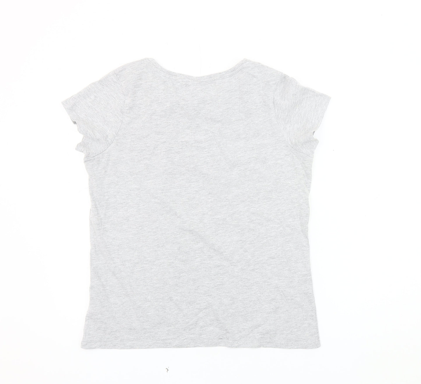 Tu Women's Grey Peppa Pig T-Shirt, Size 14, Casual Fun