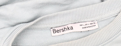 Mens UK Size L Bershka Blue  T-Shirt