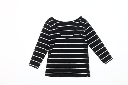 Womens UK Size 12 Zara Black  T-Shirt