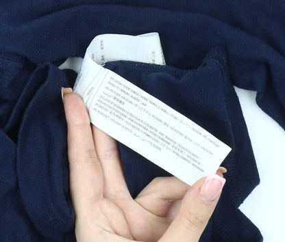 Abercrombie & Fitch Mens Blue Muscle Fit Long Sleeve T-Shirt S