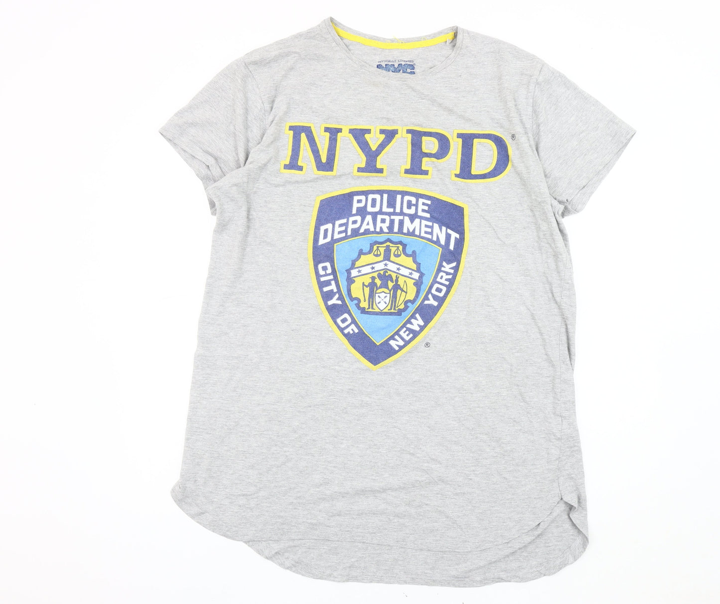 Sommerbond NYPD Grey T-Shirt L Casual Unisex Top