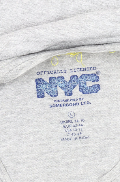 Sommerbond NYPD Grey T-Shirt L Casual Unisex Top