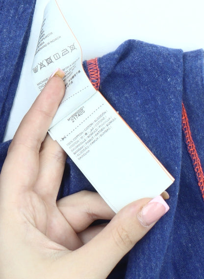 SuperDry Men's Blue XS Crew Neck T-Shirt