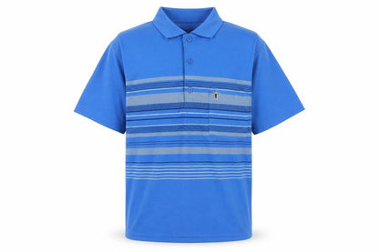 Mens UK Size L Jinhaolai Cotton Blend Polo Shirt