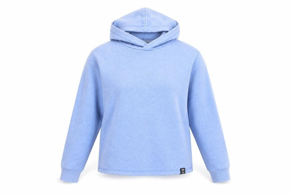 Womens UK Size M Superdry Blue Pullover Hoodie