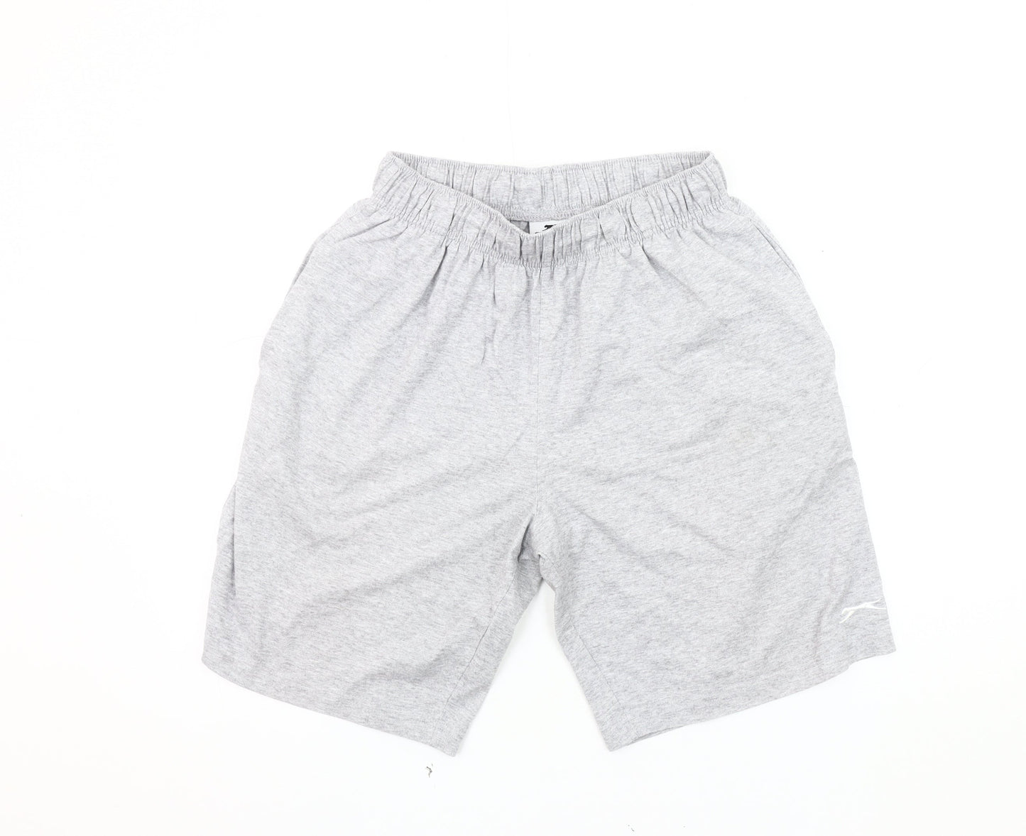 Slazenger Men's Grey Athletic Shorts - Size L