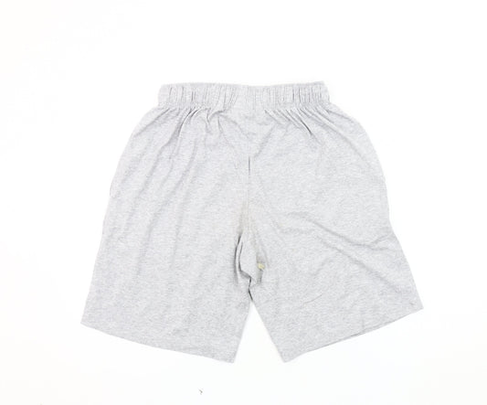 Slazenger Men's Grey Athletic Shorts - Size L