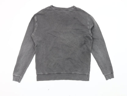 Hush Women's Grey Animal Print Sweatshirt, Size XS