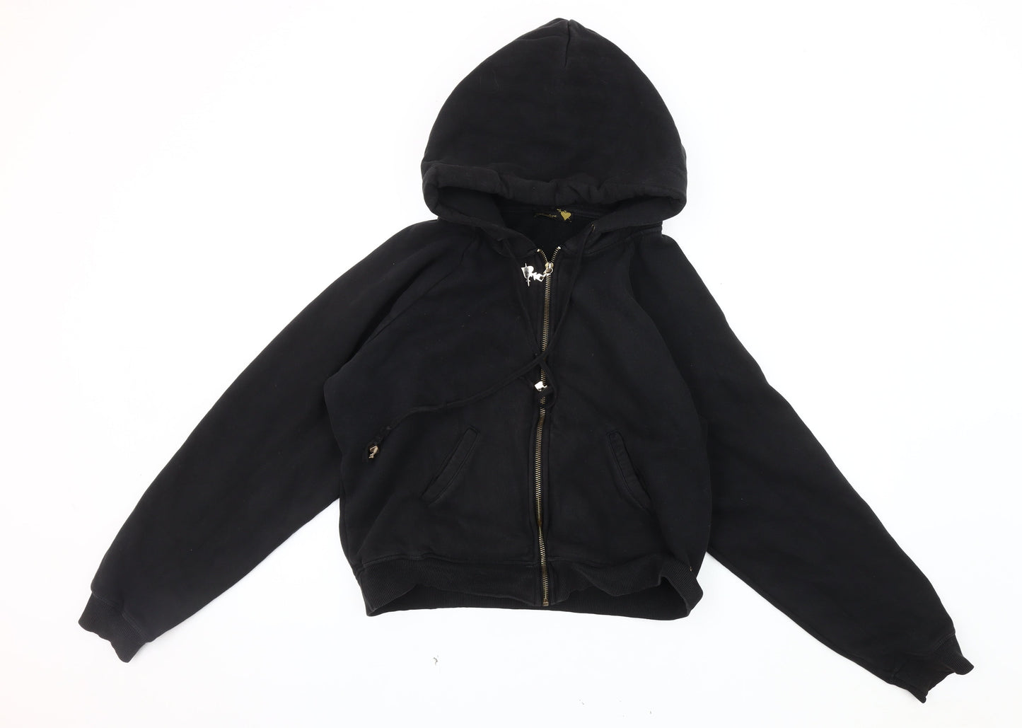 Sugarfree Women's Black XL Hooded Parka Jacket