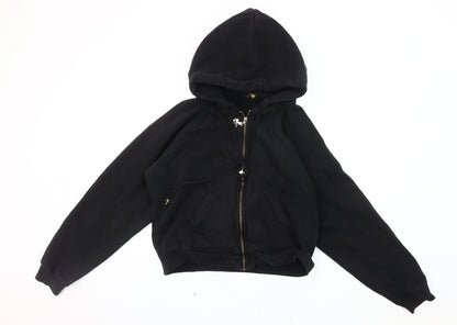Sugarfree Women's Black XL Hooded Parka Jacket