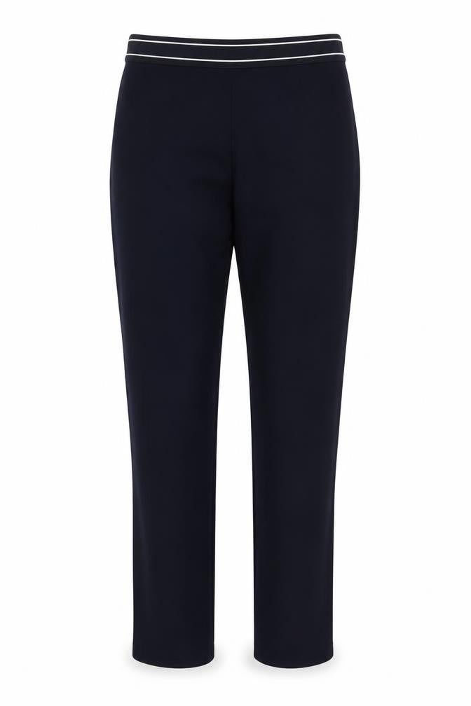 Womens UK Size S VERO MODA Regular Fit Casual Blue Trousers