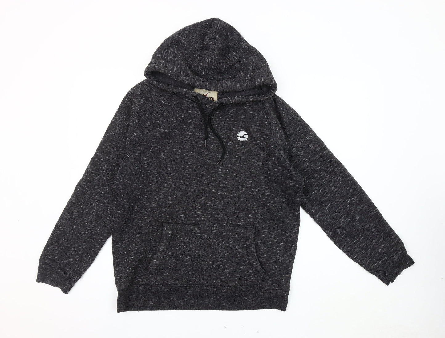 Mens UK Size S Hollister Grey Pullover Hoodie