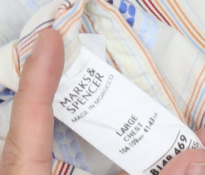Marks and Spencer Men's Multicoloured L Shirt