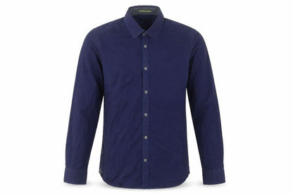 Ted Baker Men's Blue Long Sleeve Button-Up Shirt - M