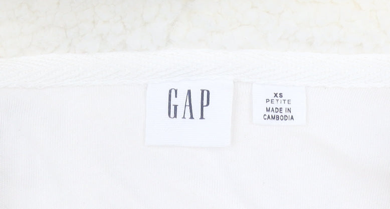 GAP Ivory Women’s XS Full Zip Hoodie