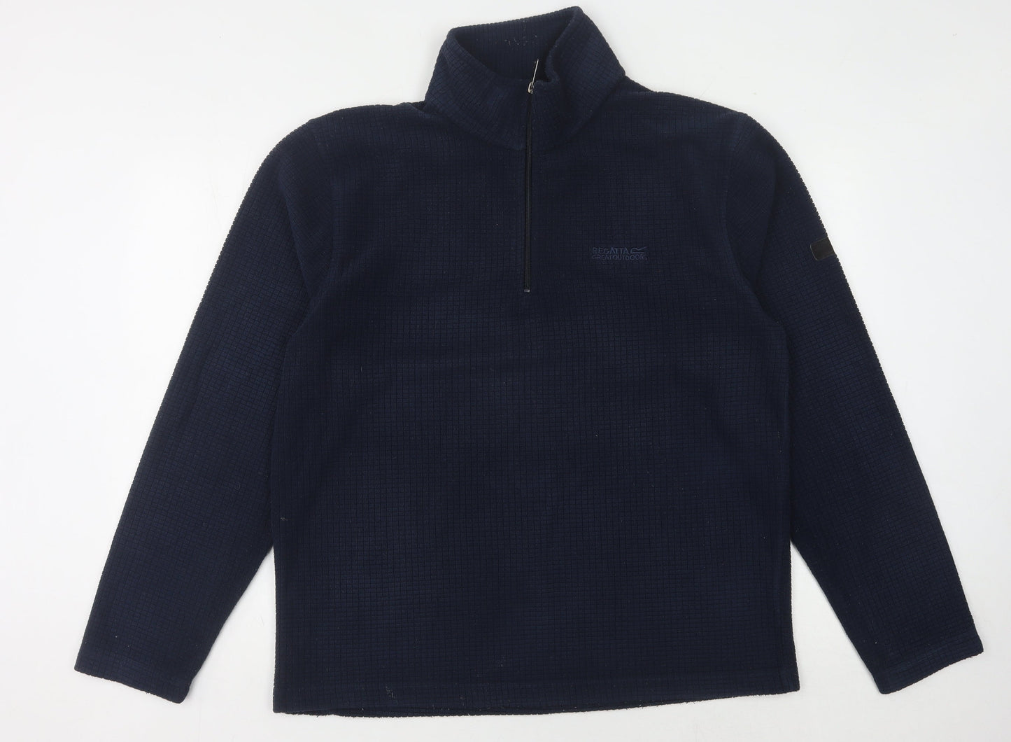 Mens UK Size L Regatta Blue Pullover Sweatshirt