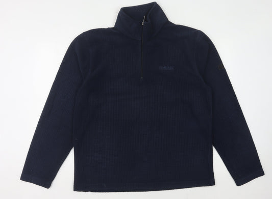 Mens UK Size L Regatta Blue Pullover Sweatshirt
