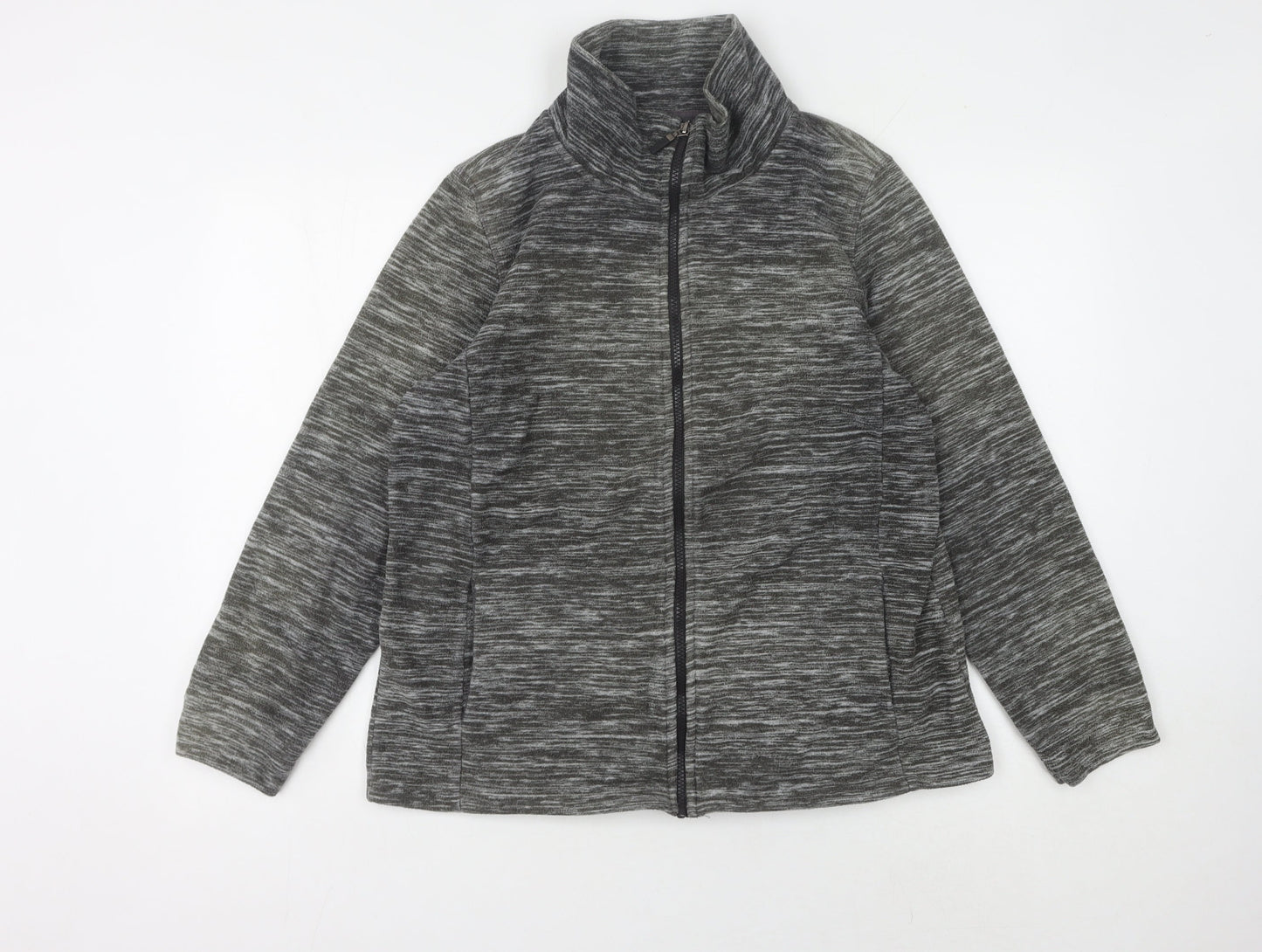 Womens UK Size M Bonmarché Grey Basic Jacket