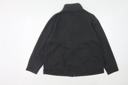 Bonmarché Women's Black Full Zip Sweatshirt M